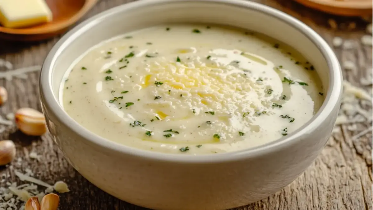 Easy Garlic Parmesan Sauce Recipe