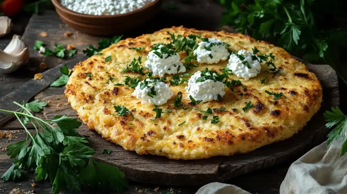 Quick Cottage Cheese Flatbread: A Protein Treat
