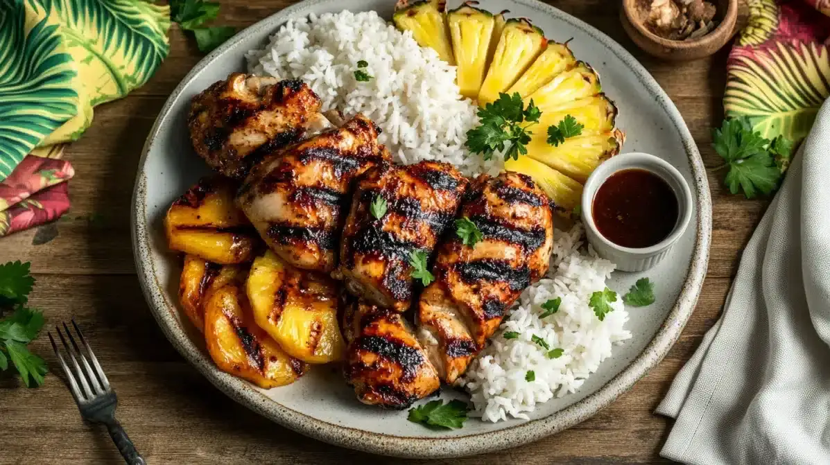 Perfect Grilled Hawaiian Pulehu Chicken