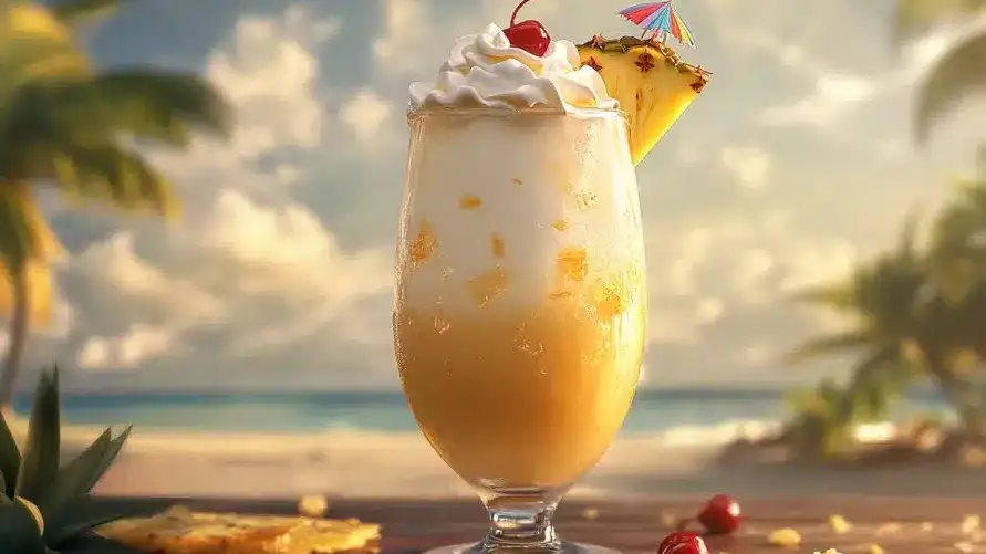 Easy Tast Virgin Island Piña Colada Recipe