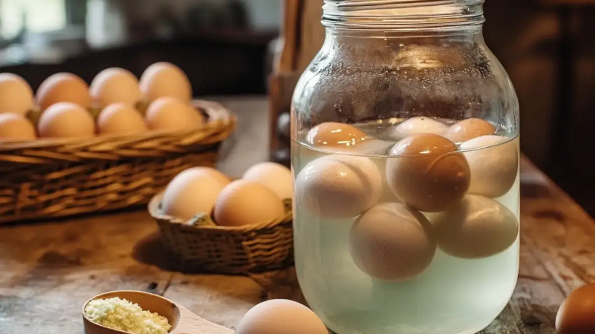 Water Glass Eggs Storage Guide