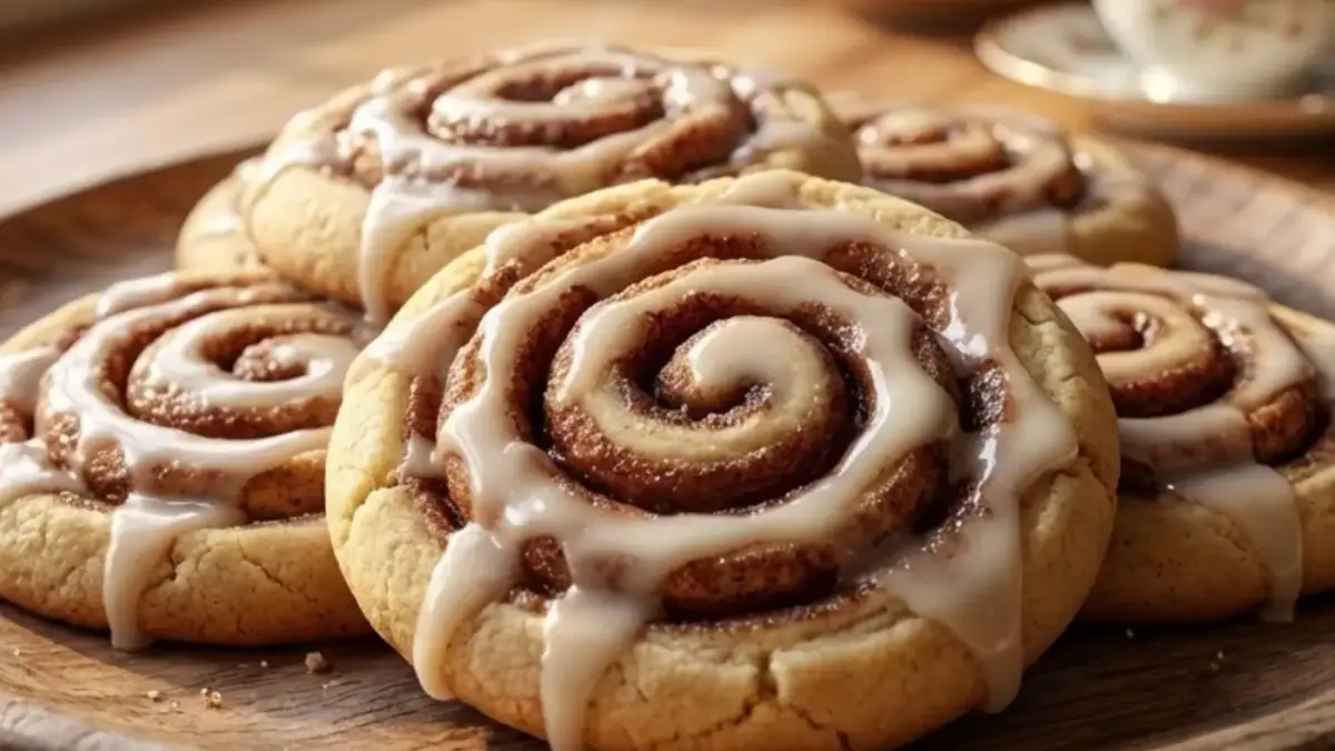 Soft Cinnamon Roll Cookies Recipe