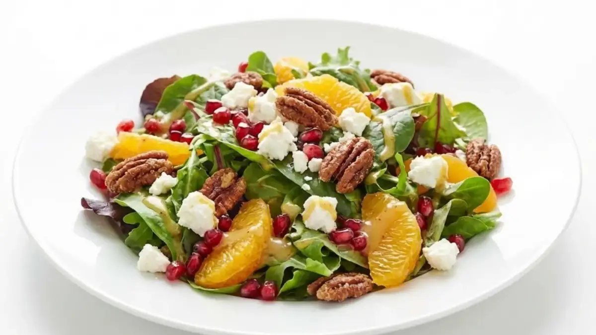 Easy Christmas Salad Recipe: 15 Minute Holiday Side Dish