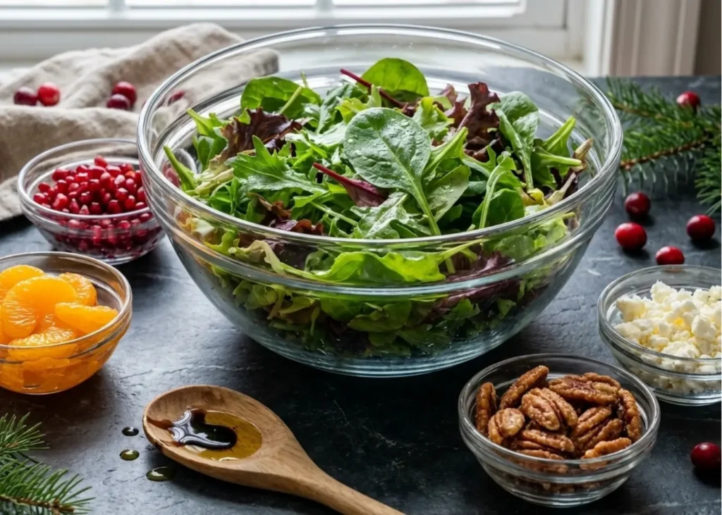 Christmas Salad Recipe ingredients