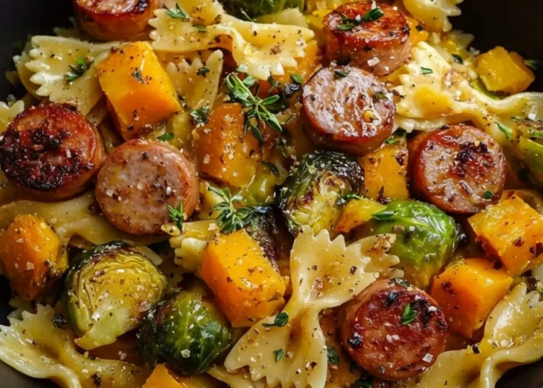 Rustic Autumn Pasta with Sausage
