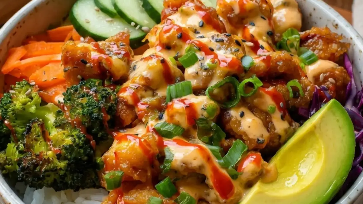Bang Bang Chicken Bowl