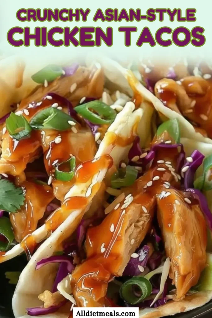 Crunchy Asian-Style Chicken Tacos Recipe