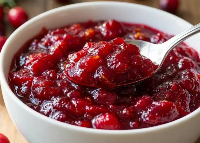 Zesty & Sweet Cranberry Sauce