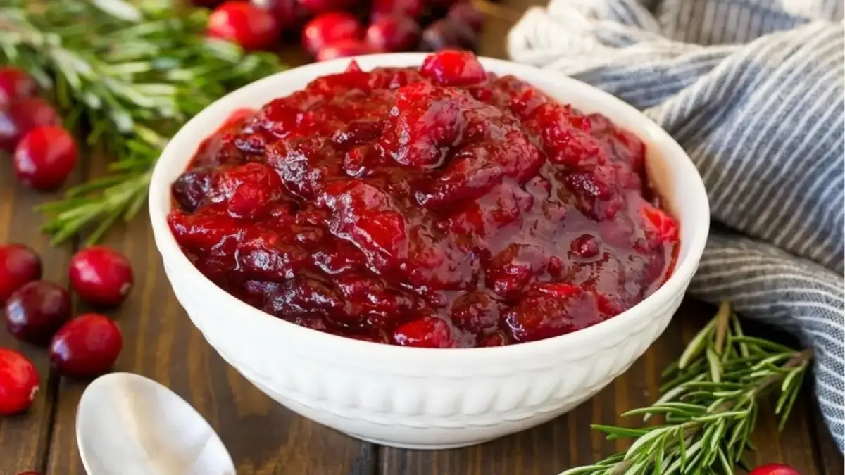 Homemade Cranberry Sauce