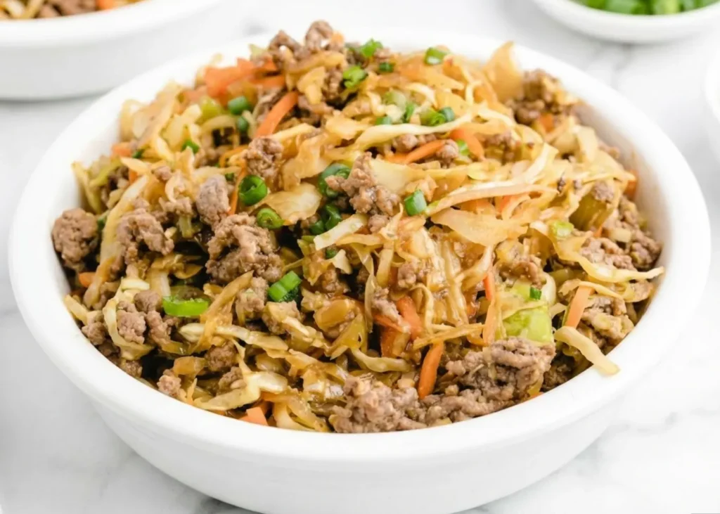 Healthy Egg Roll in a Bowl Recipe
