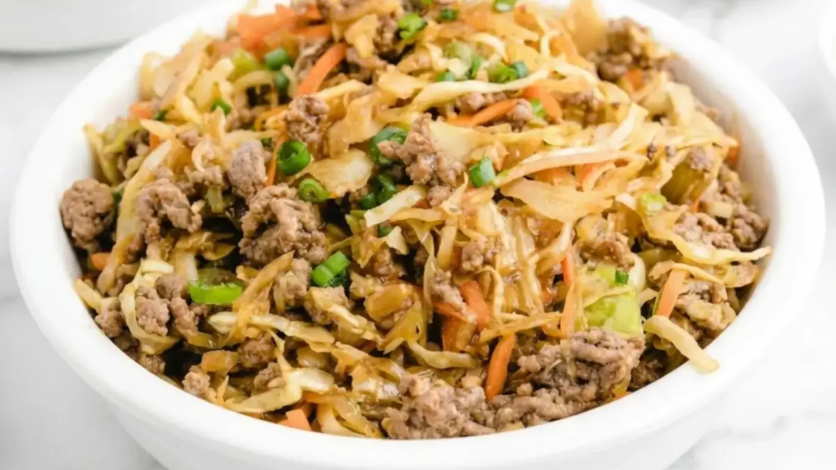 Easy Egg Roll in a Bowl