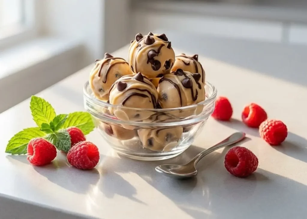 Frozen Greek Yogurt Peanut Butter Bites