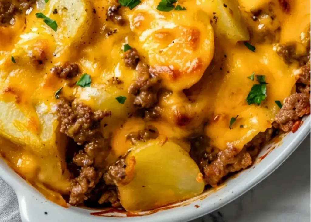 Hobo Casserole Ground Beef Dinner