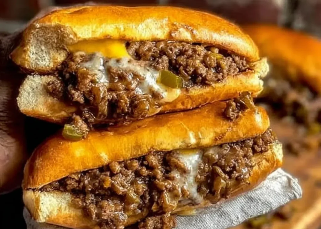 Philly Cheese Steak Sloppy Joes In 30 Minutes