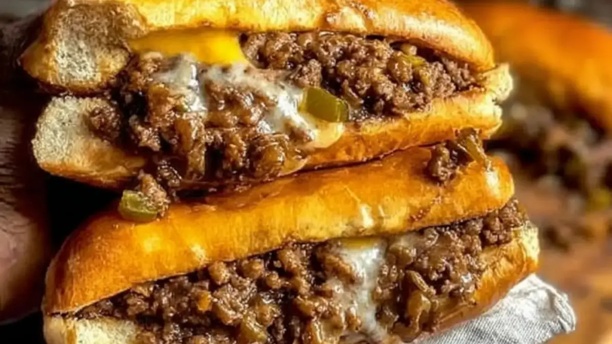 Philly Cheese Steak Sloppy Joes
