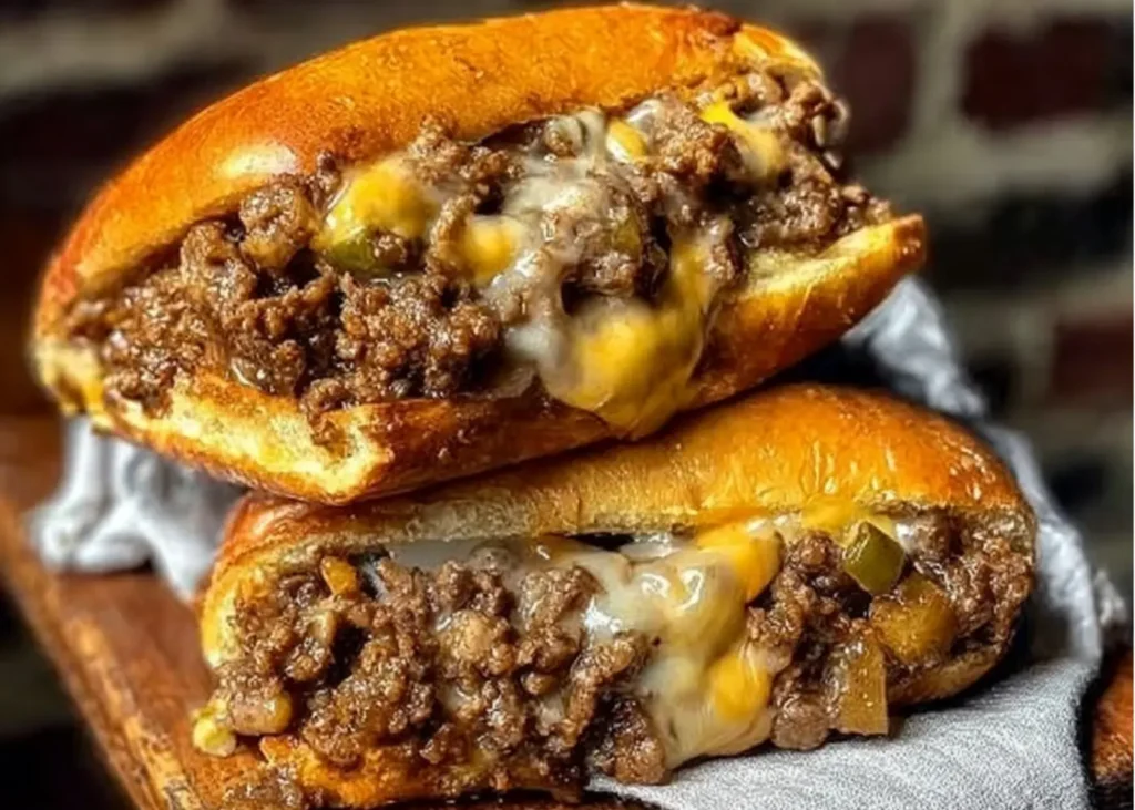 Serving Philly Sloppy Joes With Sides