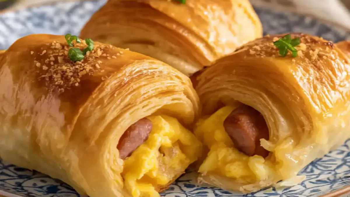 Quick & Easy Sausage Egg Breakfast Roll-Ups