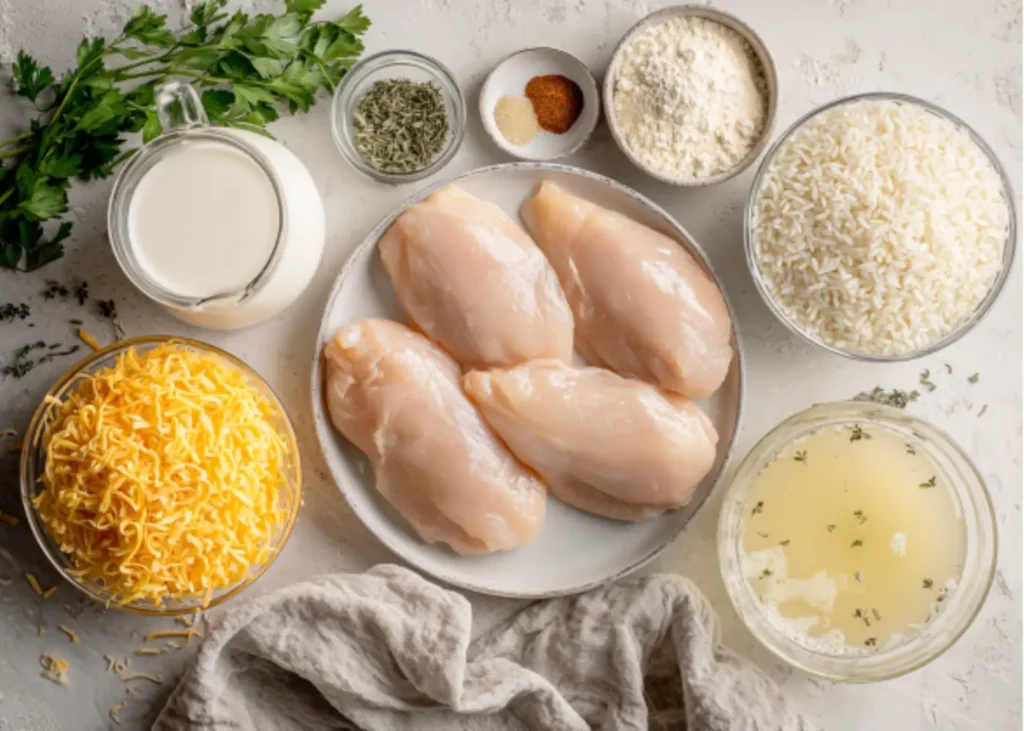 Smothered Chicken And Rice Easy Skillet Dinner