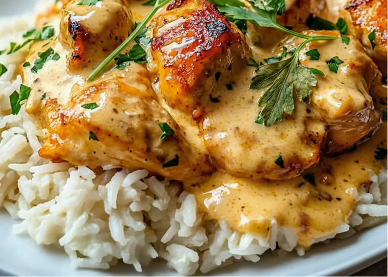 Smothered Chicken And Rice Easy Skillet Dinner