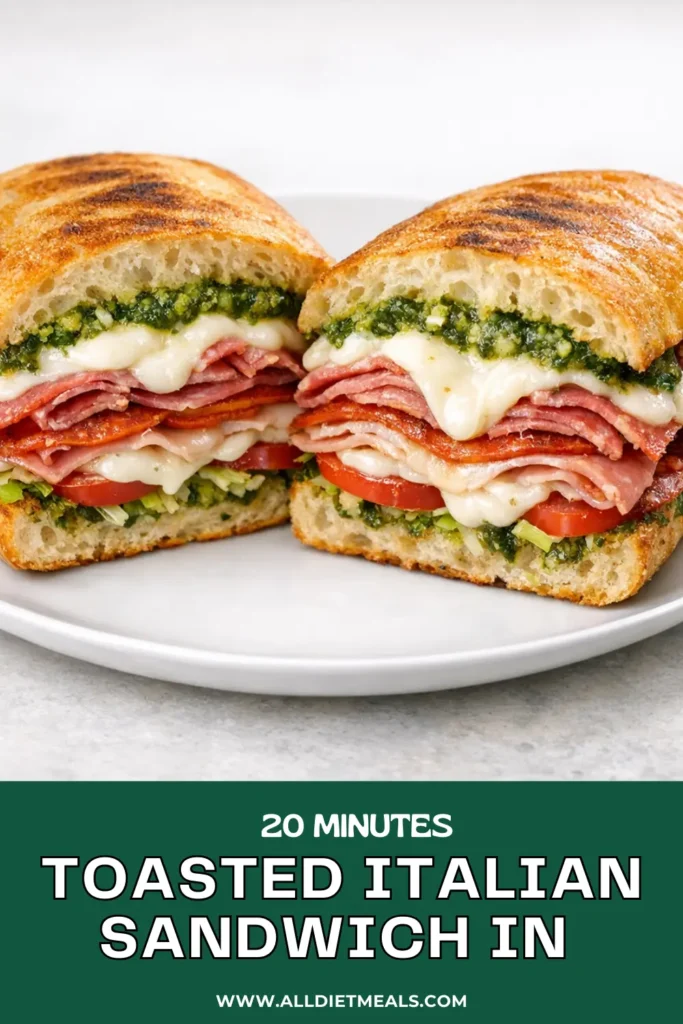 Easy Toasted Italian Sandwich