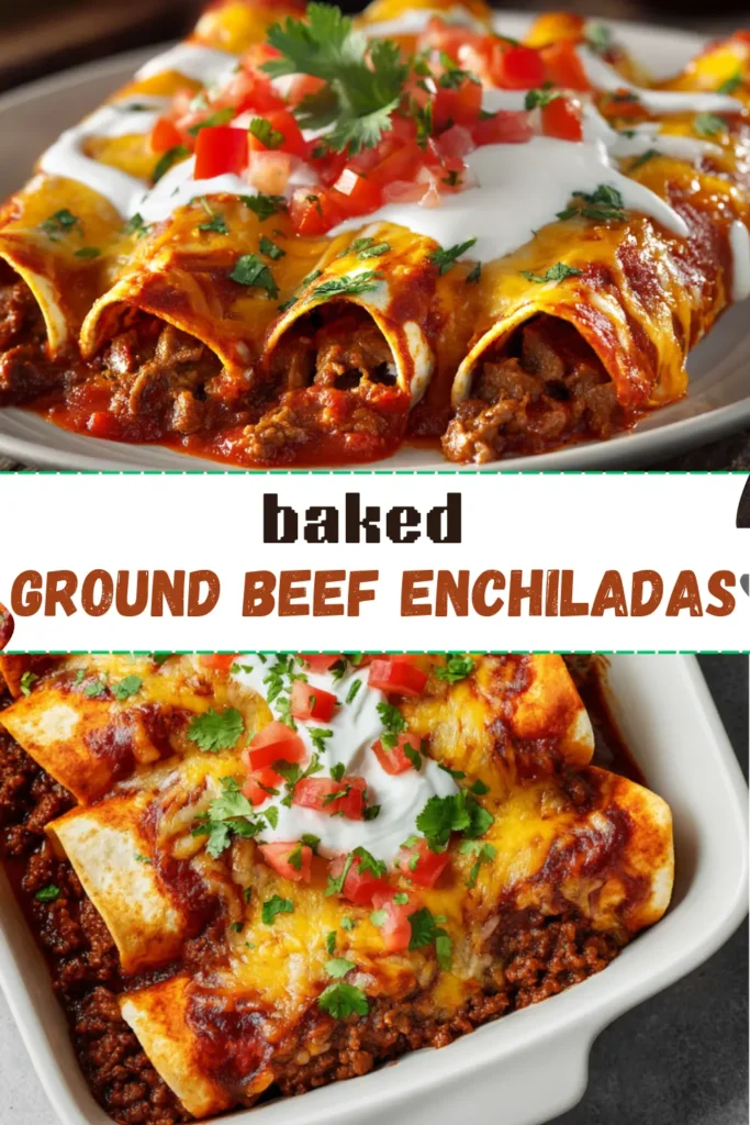 Easy Ground Beef Enchiladas For Busy Nights