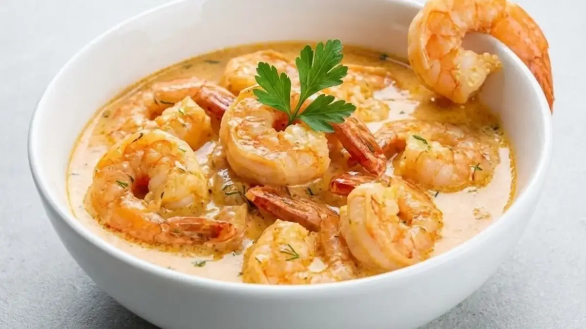 Creamy Garlic Shrimp In 15 Minutes