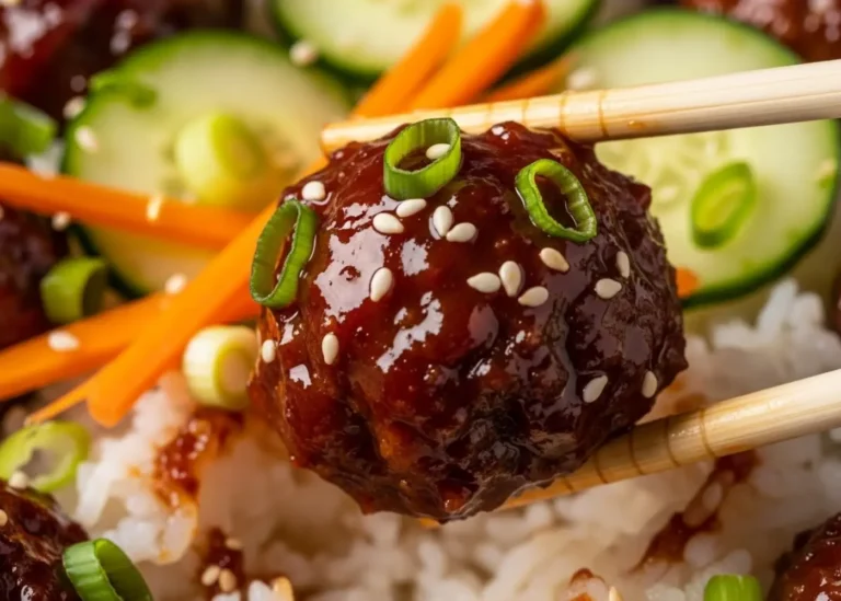 Authentic Korean BBQ Meatball Bowl | Better Than Takeout!